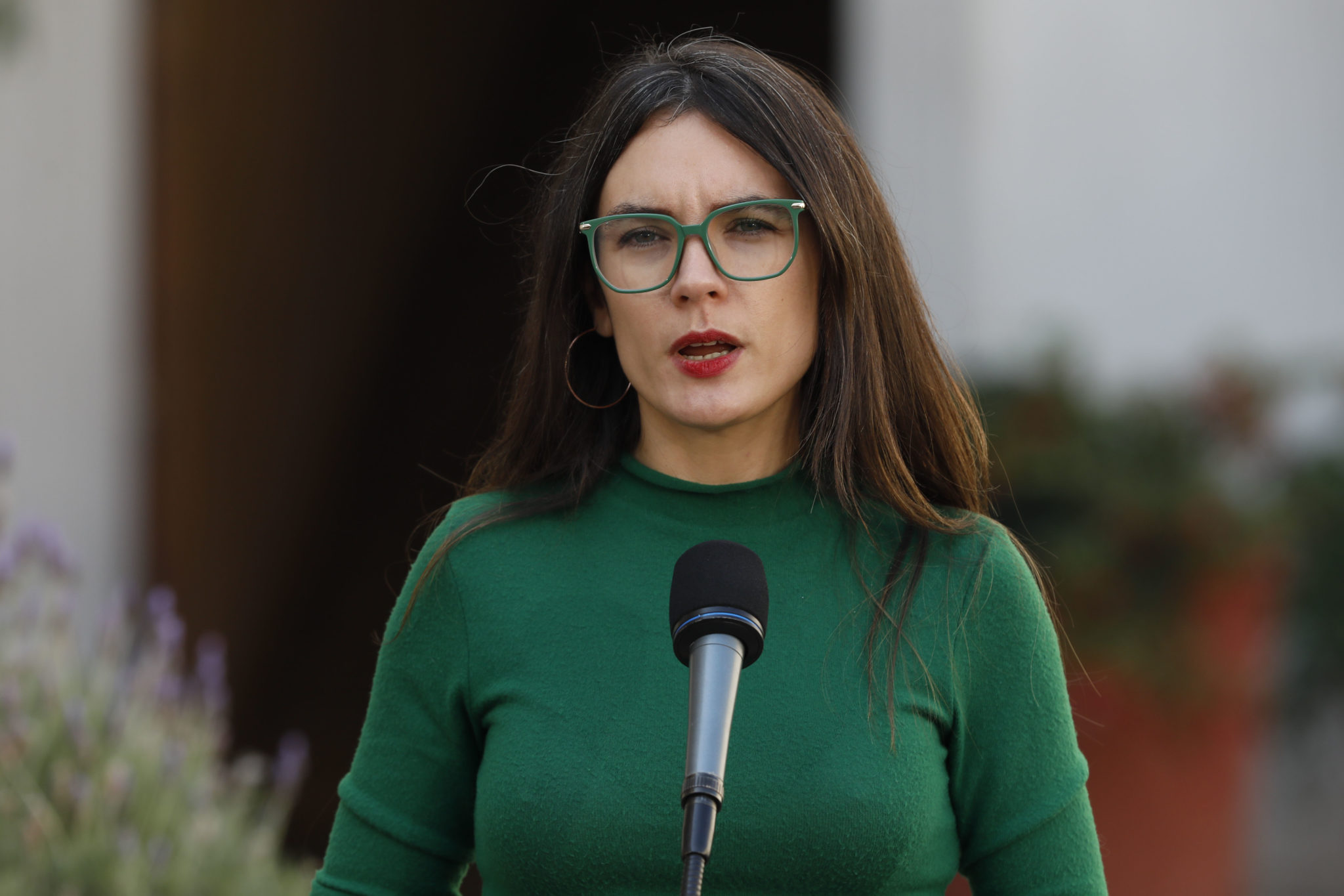 Ministra Camila Vallejo: «tenemos un camino trazado que nos lleva a un plebiscito de salida, que tiene solamente dos opciones: el Apruebo o el Rechazo a una nueva Constitución»