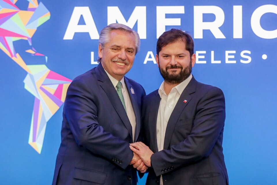 Presidentes Gabriel Boric y Alberto Fernández anunciaron el aumento de las exportaciones de gas a Chile