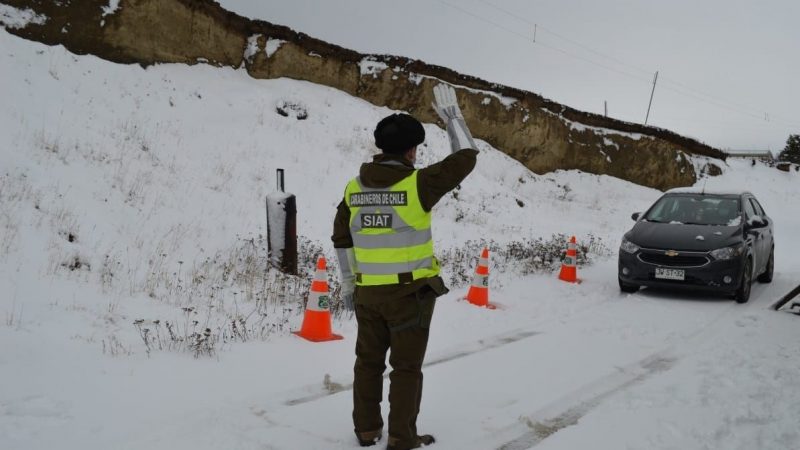 Carabineros lanza Campaña Preventiva Invierno 2022 en Magallanes