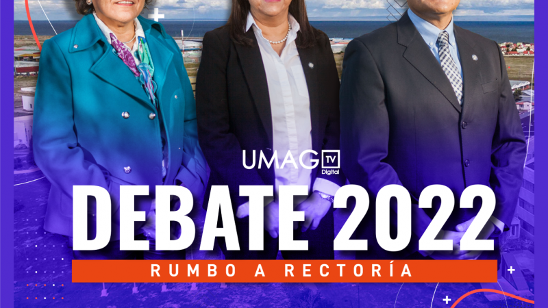 UMAG: Candidatas y candidato a rector/a se miden en el primer debate televisado por el plantel