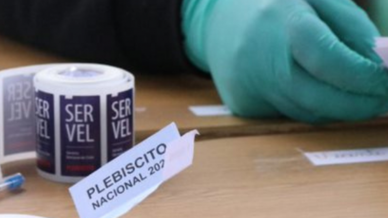 Solo tres días para inscribirse tendrán quienes quieran realizar propaganda para el Plebiscito Constitucional del 4 de septiembre