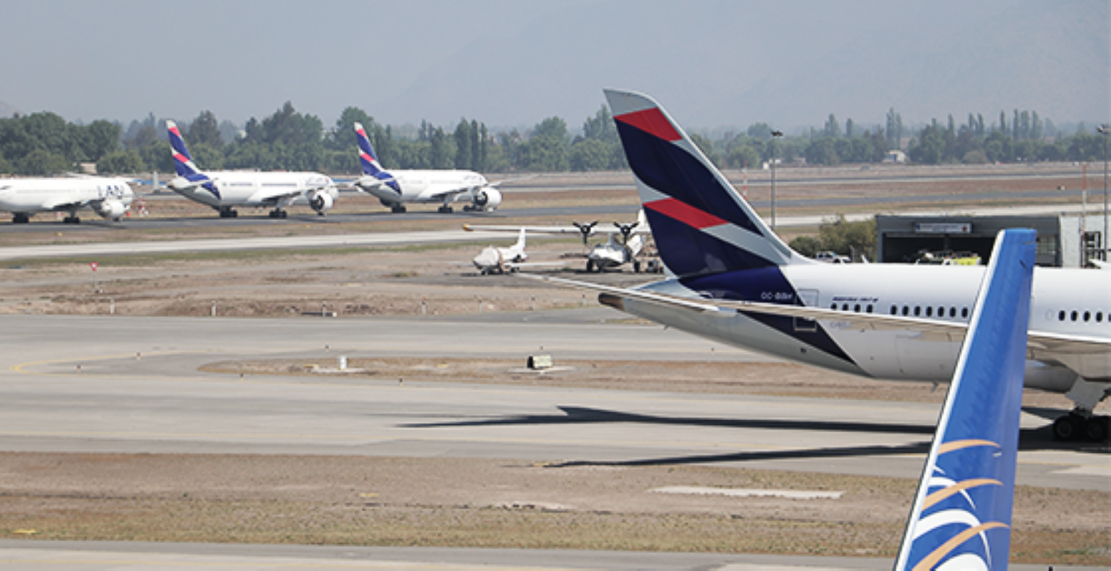 Tráfico aéreo en Chile se acerca a niveles pre pandemia y anota un 77,6% de recuperación en mayo