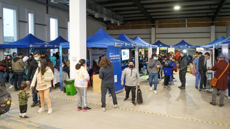 Más de 800 personas visitaron la Feria de la Niñez y la Juventud “Punta Arenas Más Cerca”