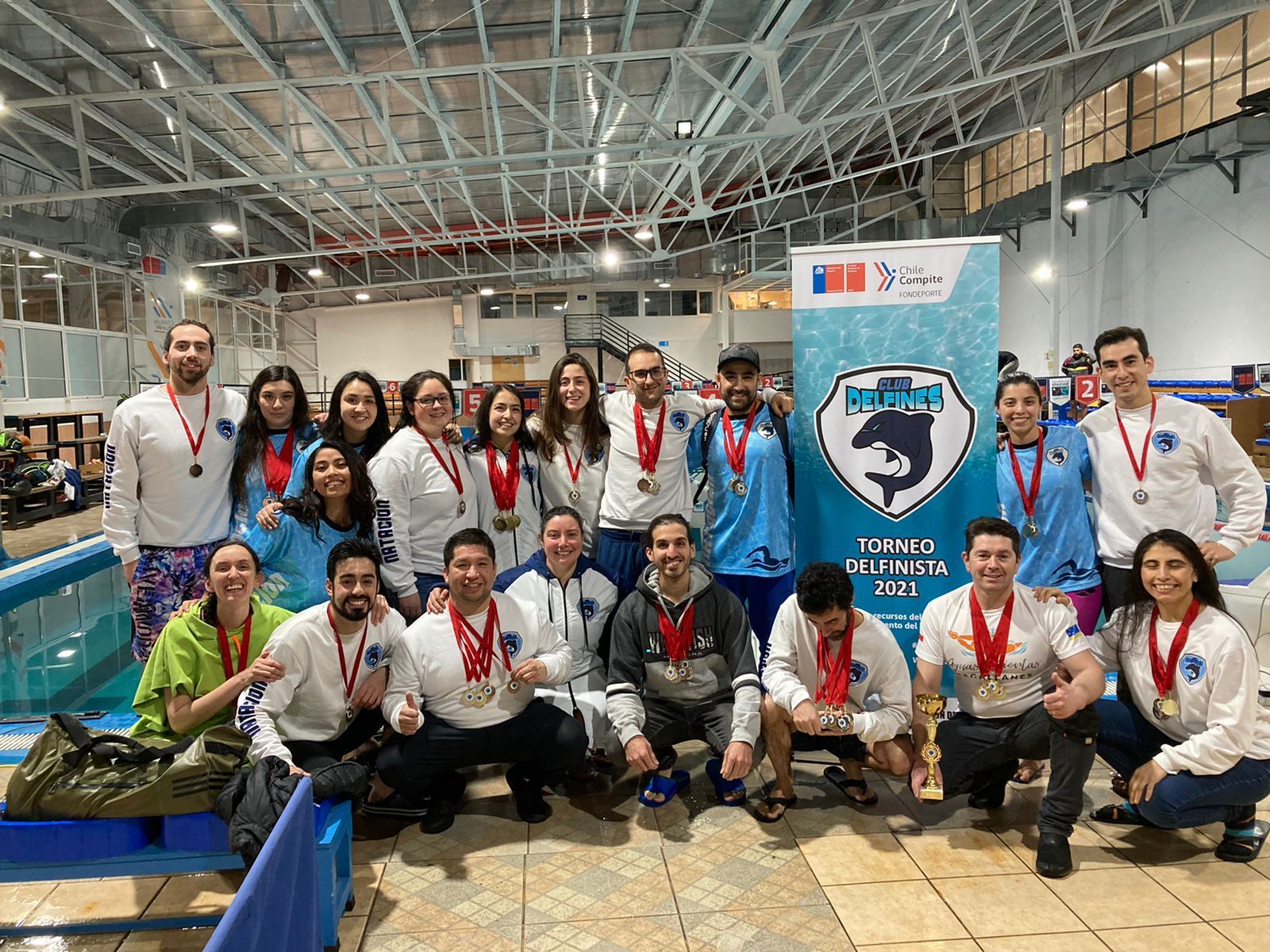 Nadadores principiantes y avanzados dieron vida al primer «Torneo Delfinista» en Punta Arenas