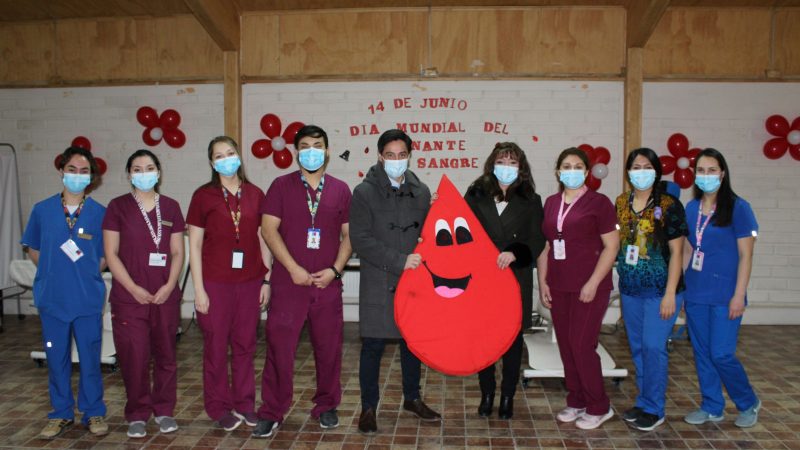 Delegada Provincial Romina Álvarez y director del Hospital Augusto Essmann de Puerto Natales, Ricardo Moya, llaman a la ciudadanía a tomar conciencia de la importancia de ser donantes voluntarios de sangre