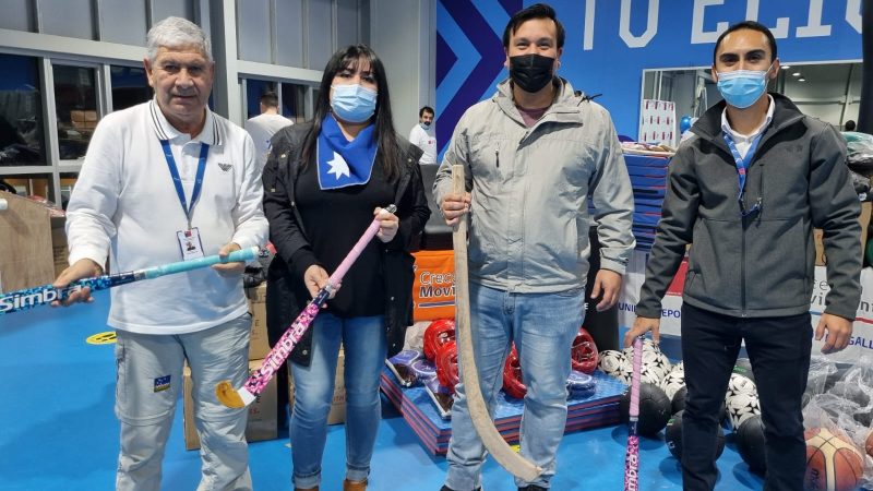 Mindep/IND realizó entrega de implementación deportiva a 225 talleres que se desarrollan en Magallanes