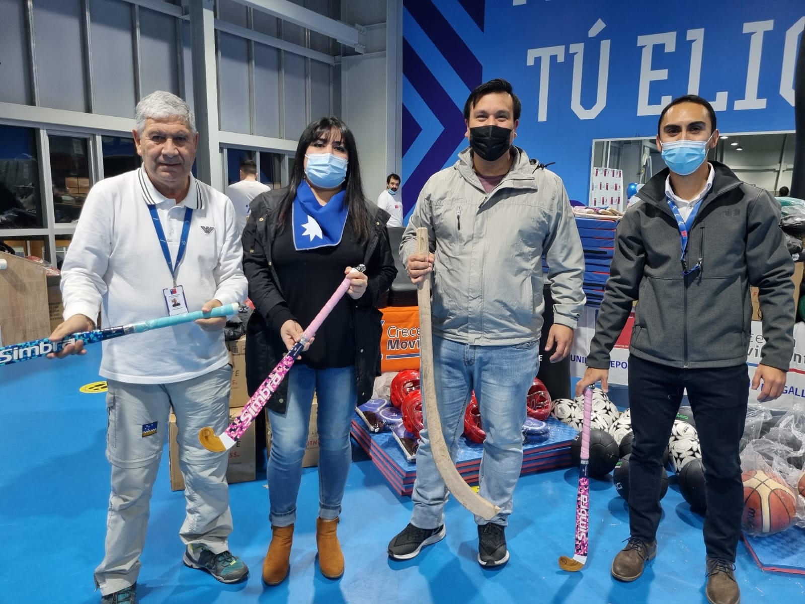 Mindep/IND realizó entrega de implementación deportiva a 225 talleres que se desarrollan en Magallanes