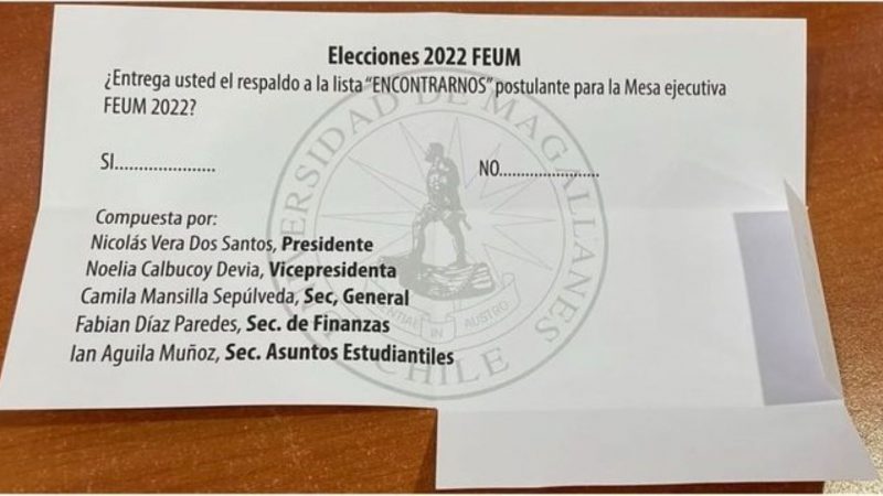 Elecciones en la Federación de Estudiantes de la UMAG alcanzaron el quorum mínimo | Hoy concluye el proceso electoral estudiantil