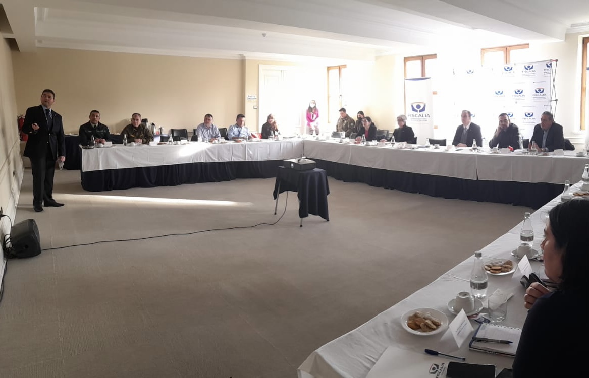 Con el fin de visibilizar delitos con mayores alzas en los últimos meses, Fiscal Regional se reúne con autoridades.