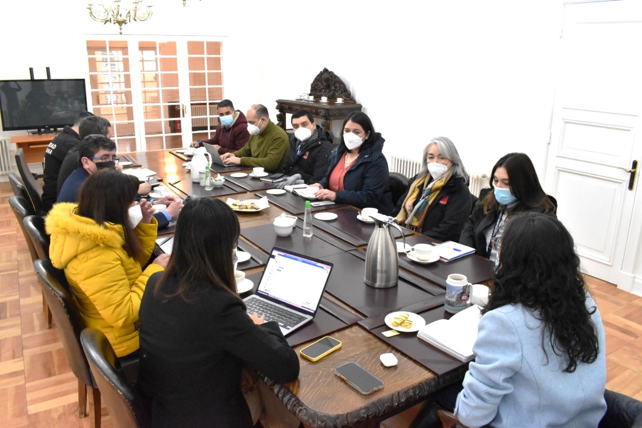 Delegada se reúne con organismos competentes para analizar temas de seguridad en eventos masivos.