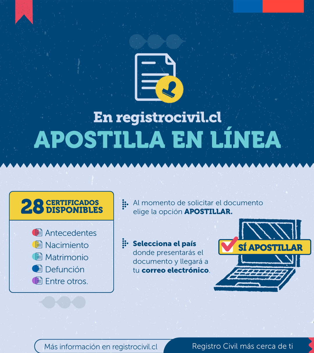 Seremi de Justicia y Registro Civil destacan ventajas de nuevo apostillamiento online 