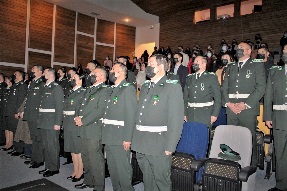 Ceremonia de ascenso y reconocimiento a Suboficiales Mayores de Gendarmería