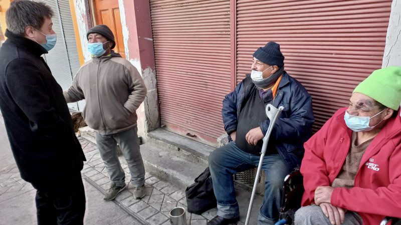 Desarrollo Social y Familia inicia Ruta Social para personas en situación de calle