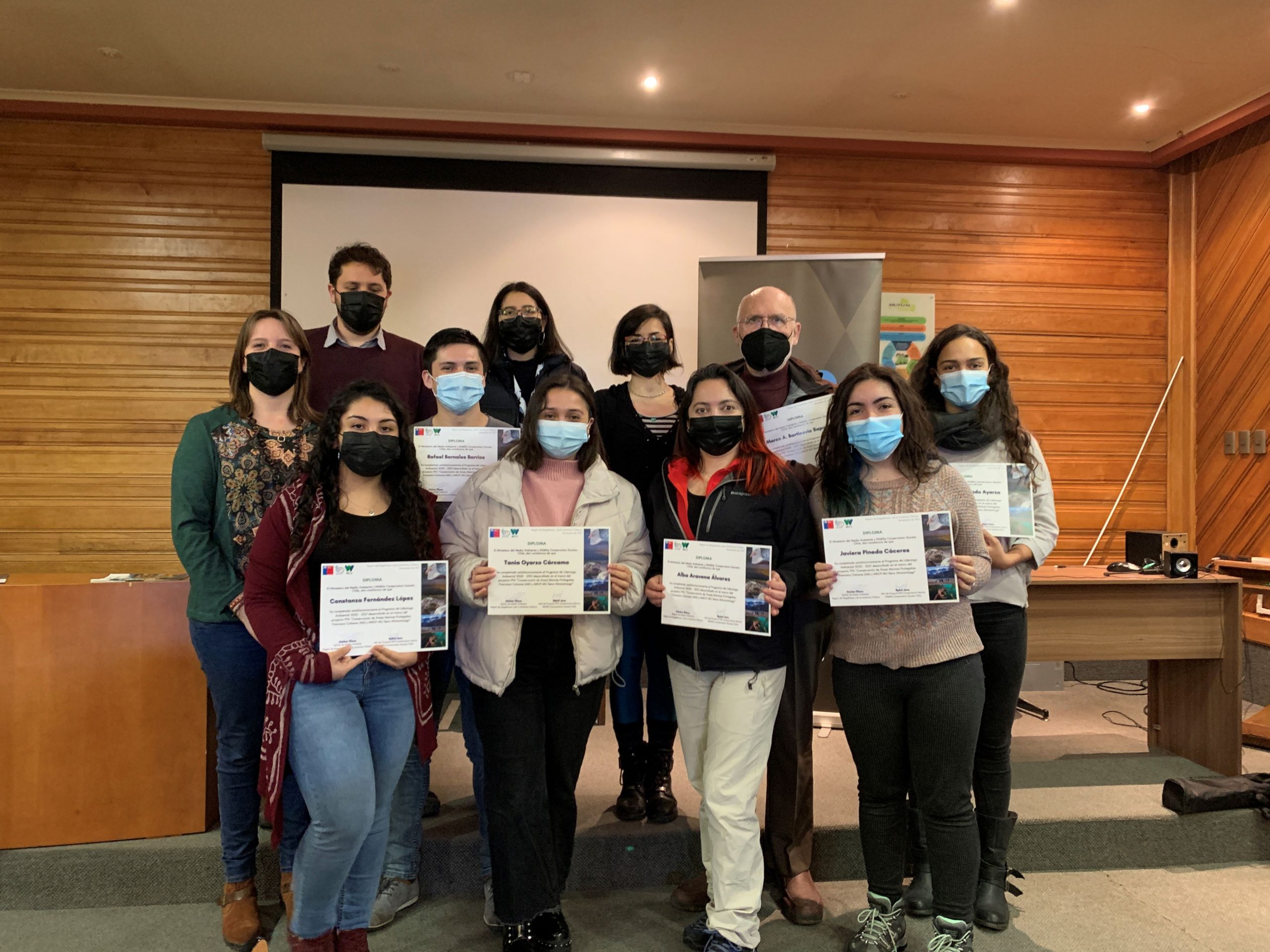 Se certificaron treinta jóvenes líderes y lideresas ambientales en la región de Magallanes