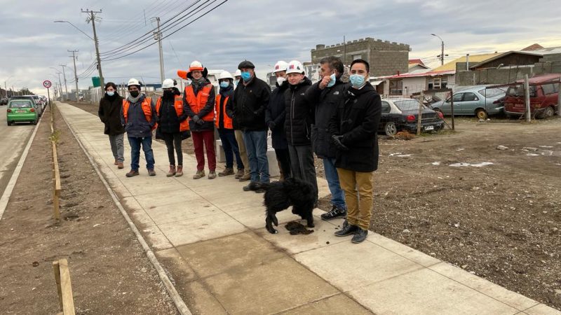 Obras visitadas  por los Consejeros Regionales de Magallanes presentan retraso en sus etapas finales