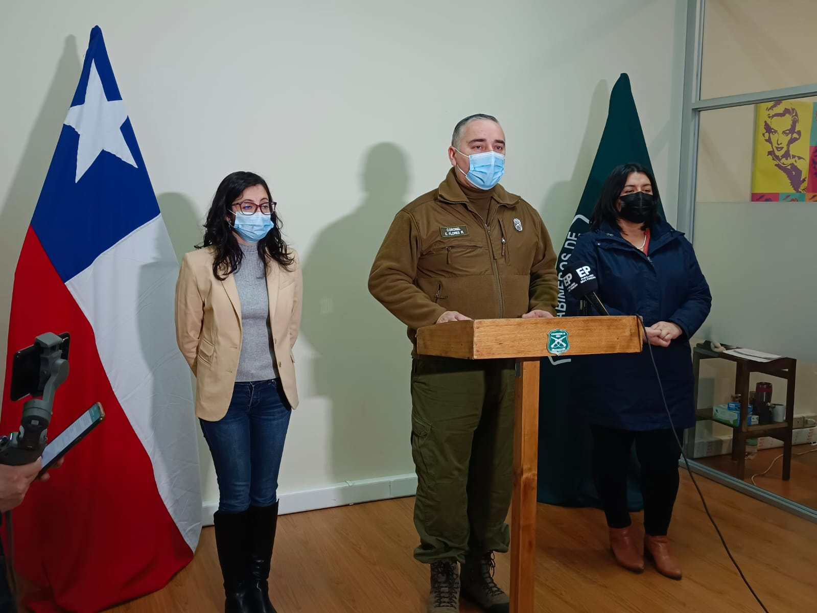 Autoridades regionales y Carabineros entregaron balance en relación a los servicios extraordinarios desplegados especialmente en fin de semana