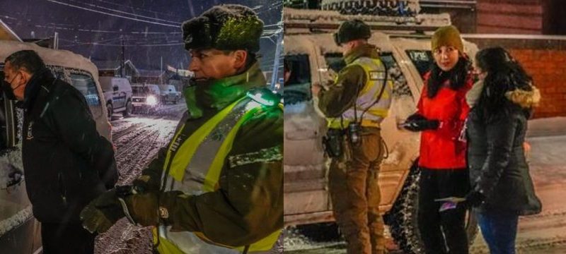 Controles preventivos de tránsito se efectúan en la comuna de Cabo de Hornos