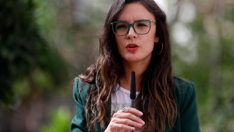 Ministra Vocera de Gobierno Camila Vallejo estrenó el tercer video de Hagamos Historia