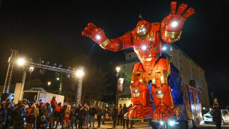 Masiva concurrencia a la primera jornada del Carnaval de Invierno 2022 en Punta Arenas