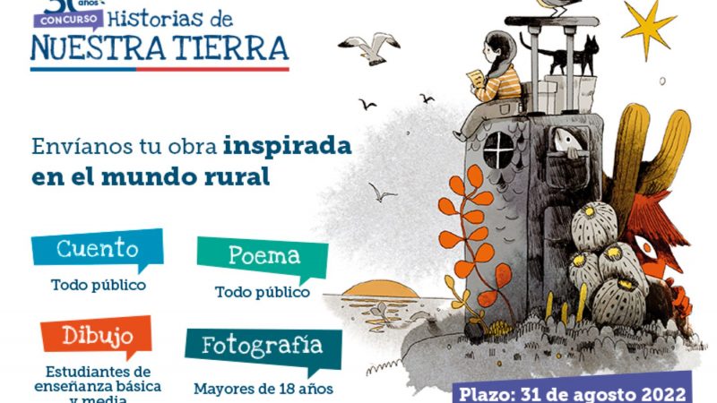 Concurso Historias de Nuestra Tierra: un gran panorama para niñas y niños en estas vacaciones de invierno