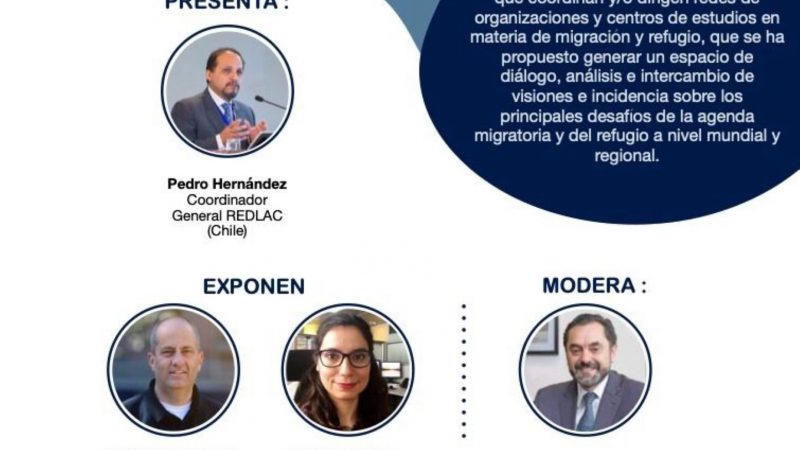 REDLAC desarrolla ciclo de encuentros virtuales para dialogar sobre realidad de la migración en Chile y la región latinoamericana