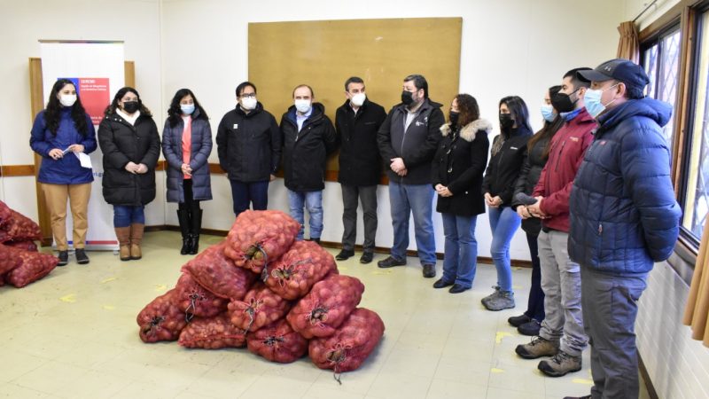Se entregaron 2.500 kilos de papas a organizaciones sociales de Magallanes
