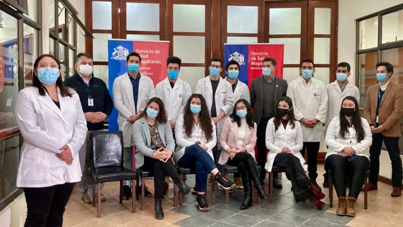 9 médicos EDF (Etapa de destinación y formación), se suman al trabajo de la Red Asistencial Magallanes