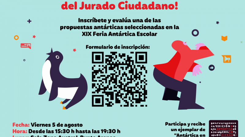 INACH invita a ser jurado ciudadano de la XIX Feria Antártica Escolar