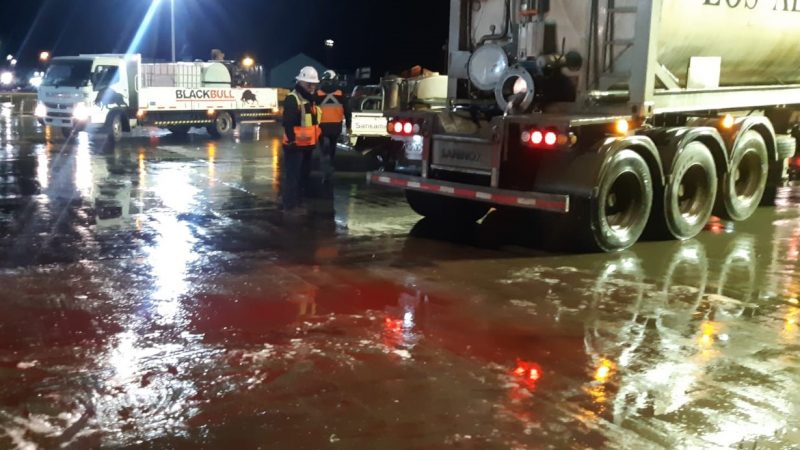 Sernapesca anuncia acciones legales por derrame de agua y pérdida de peces en terminal Tres Puentes en Punta Arenas