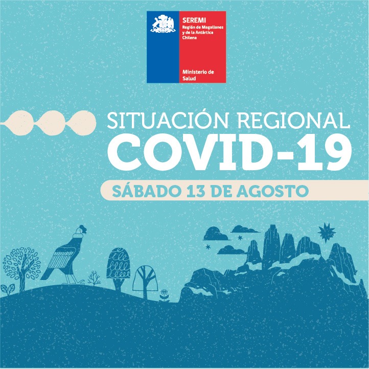 117 personas son casos nuevos de covid19 en Magallanes | Sábado 13 de agosto