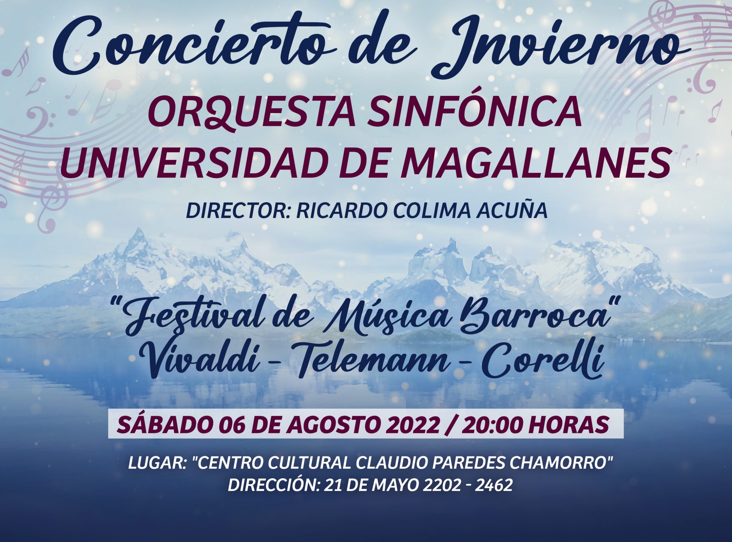 Orquesta Sinfónica de la UMAG realizará su tradicional “Concierto de Invierno”