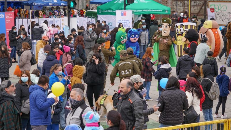 Grandes y chicos disfrutaron en celebración municipal del Día de la Niñez