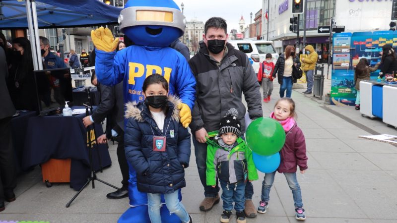 PDI Punta Arenas participó en celebración del “Día de la Niñez”
