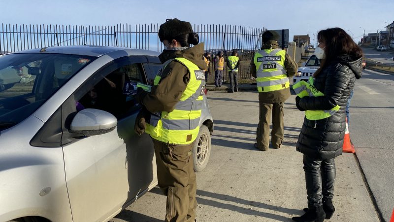 SEREMI de Transporte, Senda y Carabineros llaman al autocuidado este fin de semana largo en Magallanes