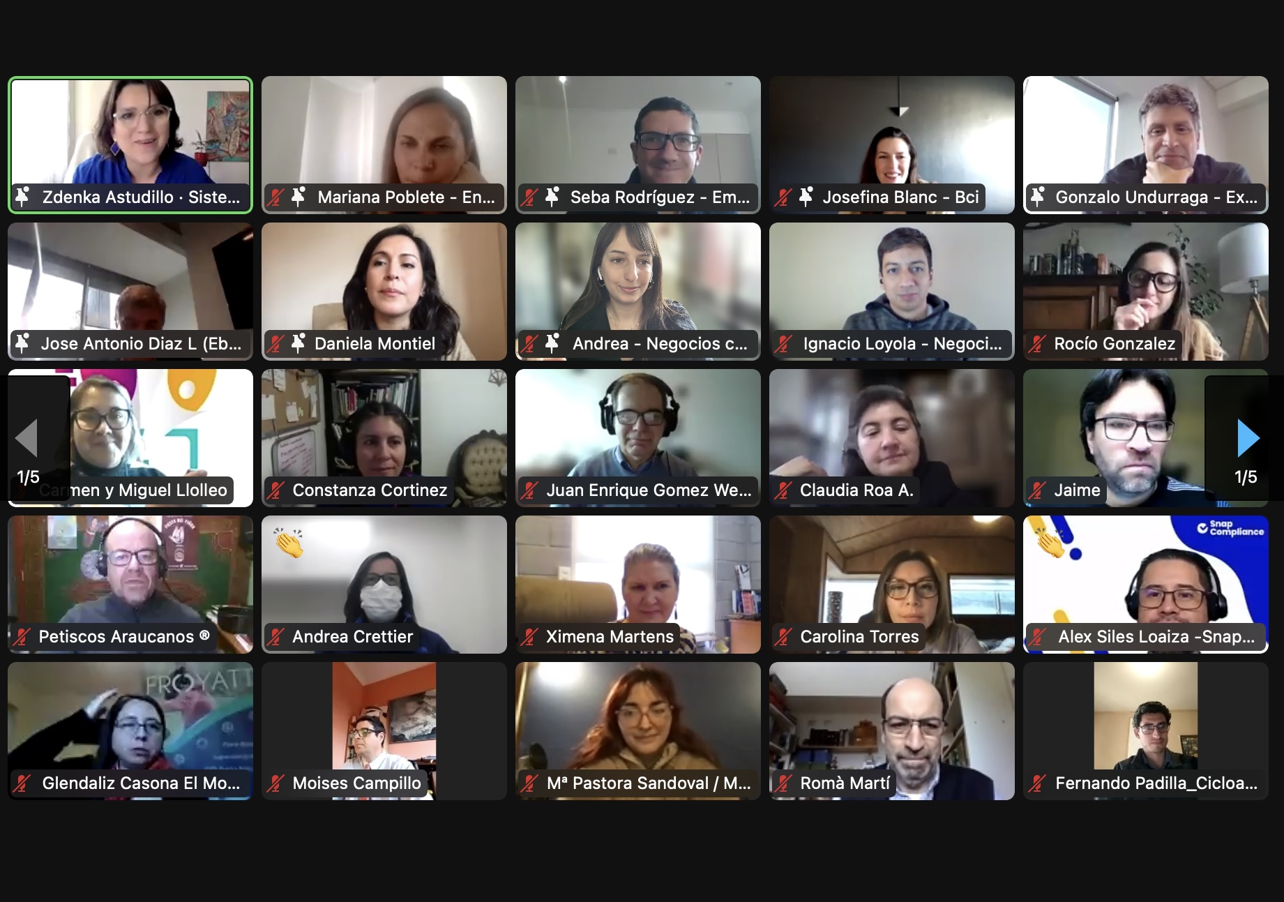 Ronda de Negocios «Chile Sostenible» deja US$1.025.000 en expectativas futuras de negocios e inversiones en nuestro país