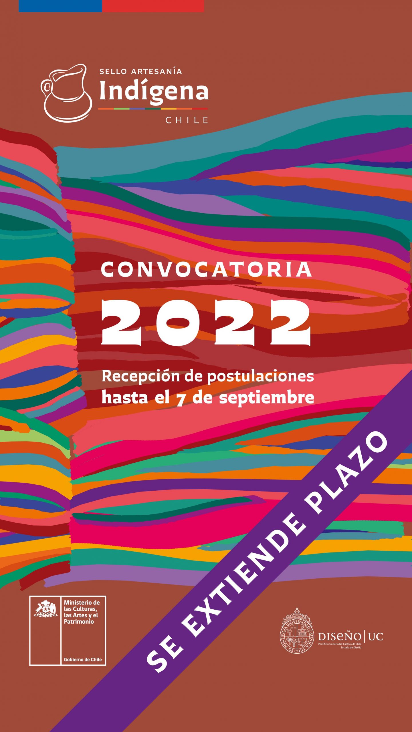 Hasta el 7 de septiembre se extiende plazo de postulación para Sello Artesanía Indígena 2022