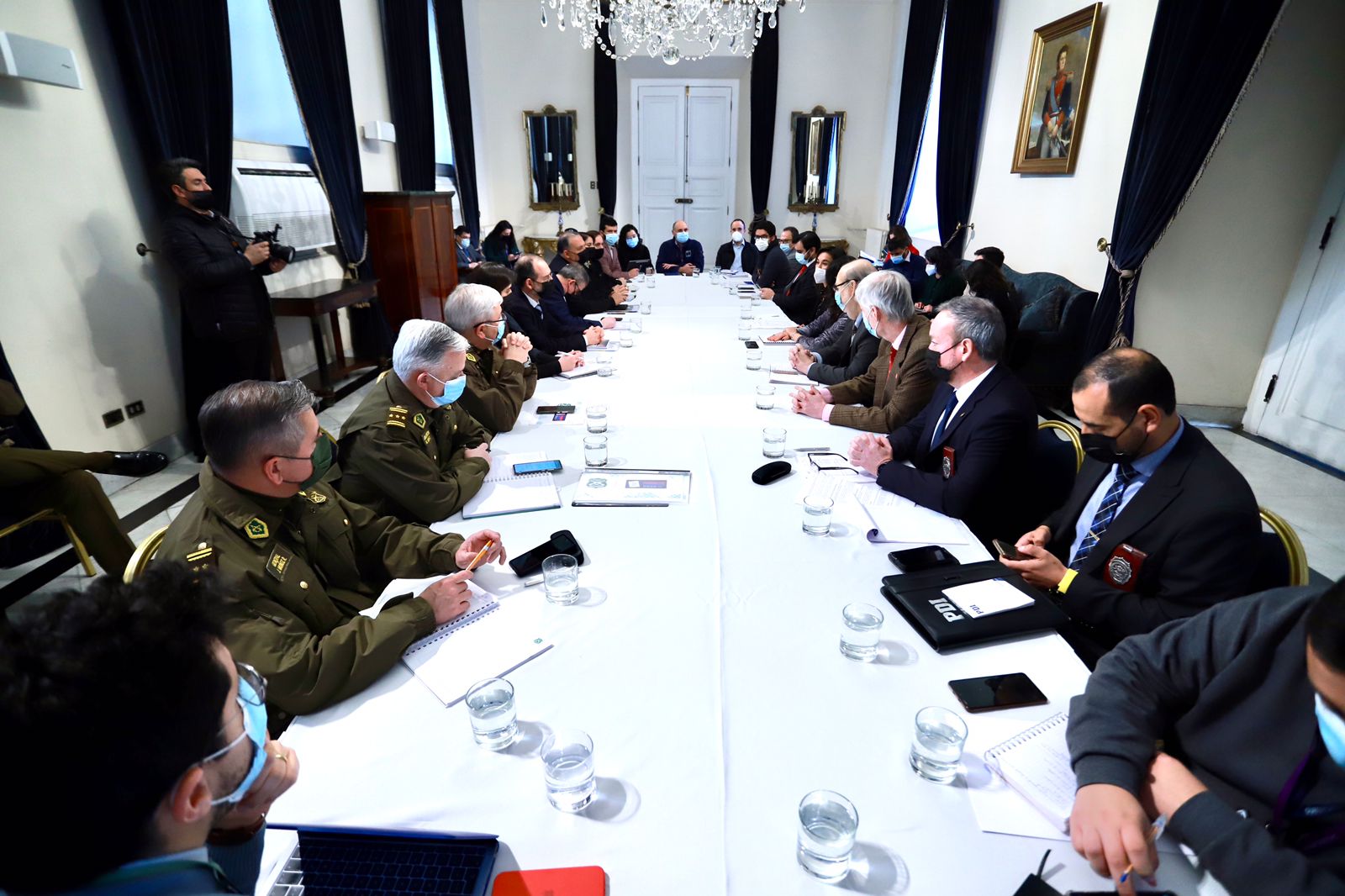 Ministra del Interior lidera reunión de coordinación con Servel y las policías con miras al plebiscito