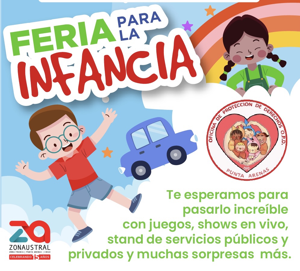 La Feria para la Infancia y una imperdible Expo Cosplay se toman Zona Franca de Punta Arenas