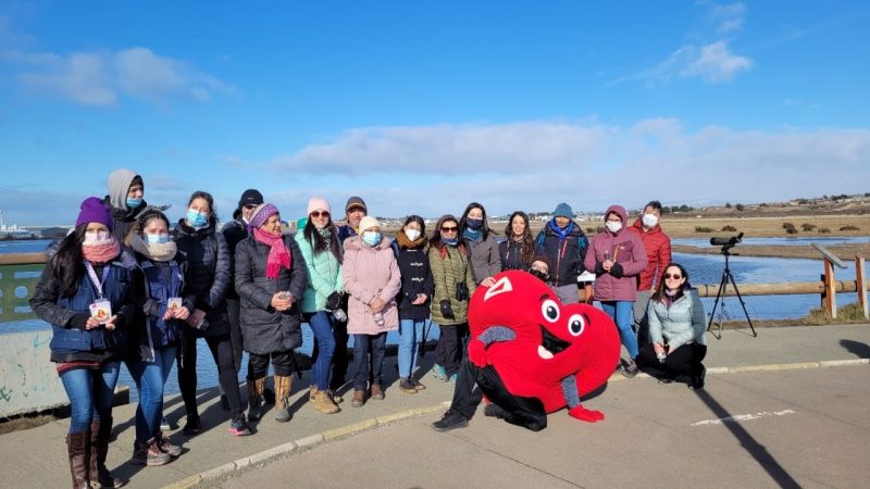 Con cardio caminata ambiental, seremi de salud de Magallanes finalizó actividad mes del corazón.