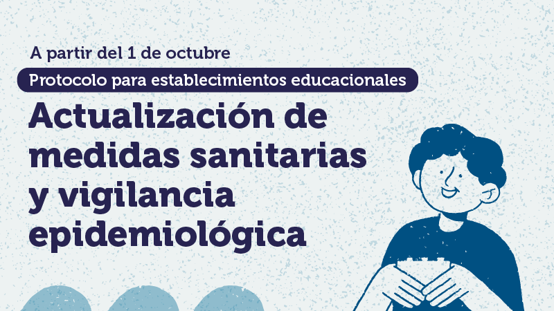 Ministerio de Educación actualiza protocolo sanitario para establecimientos educacionales tras avance a escenario de Apertura