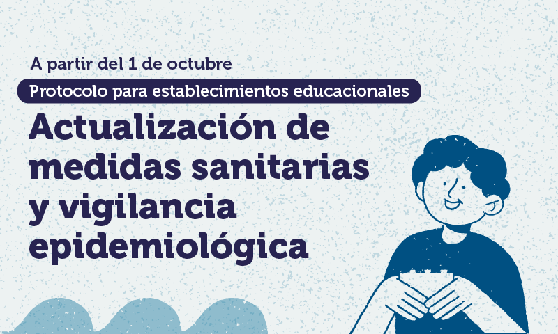 Ministerio de Educación actualiza protocolo sanitario para establecimientos educacionales tras avance a escenario de Apertura