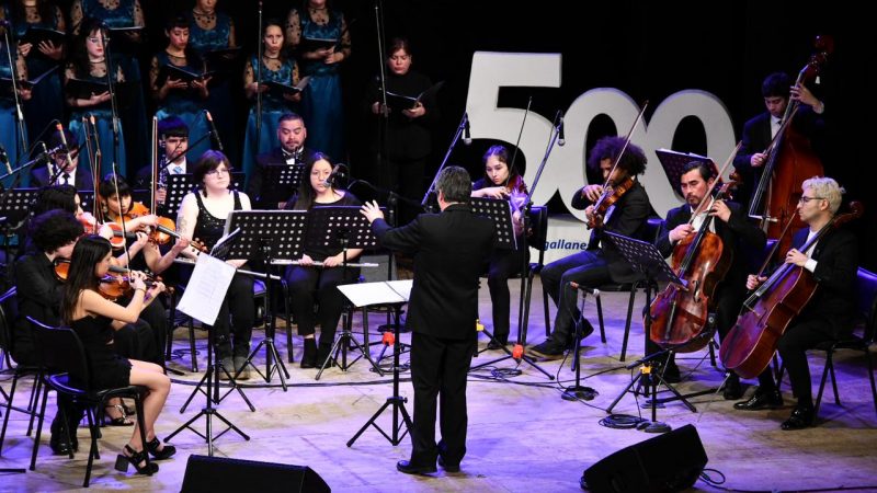 Con reestreno del Concierto de los 500 años se dio inicio a la Cartelera Cultural Municipal del segundo semestre en Punta Arenas