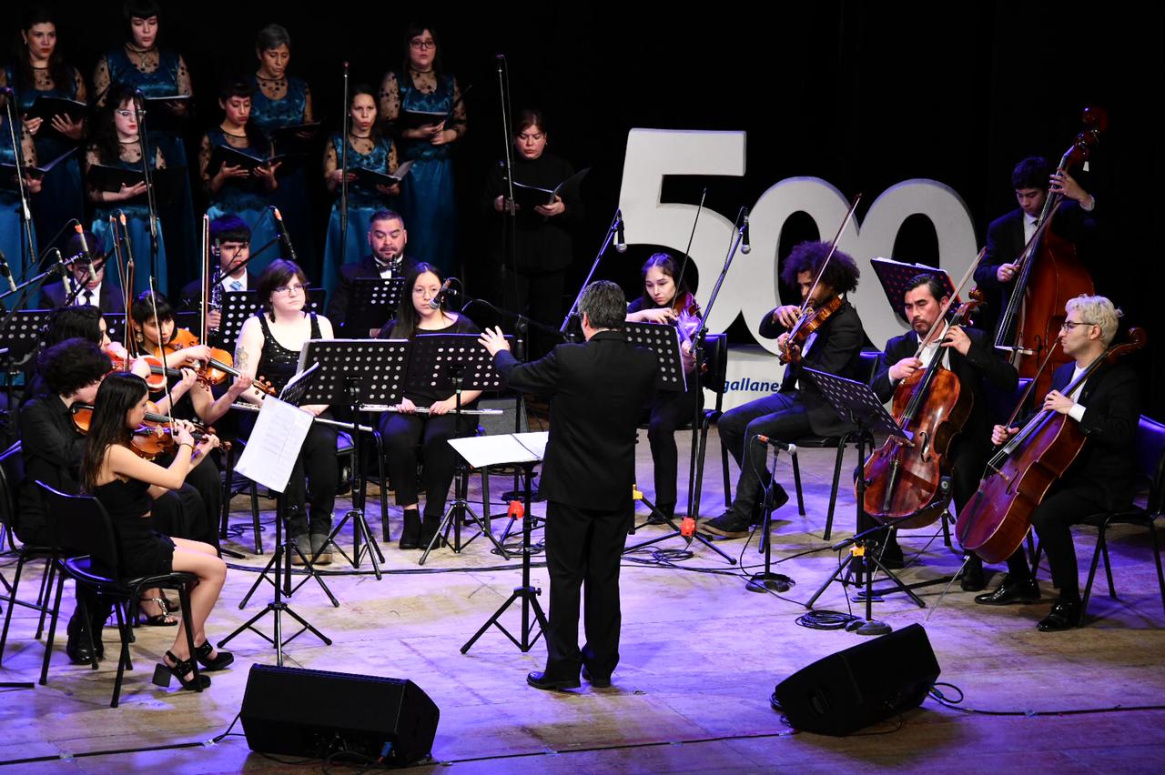 Con reestreno del Concierto de los 500 años se dio inicio a la Cartelera Cultural Municipal del segundo semestre en Punta Arenas