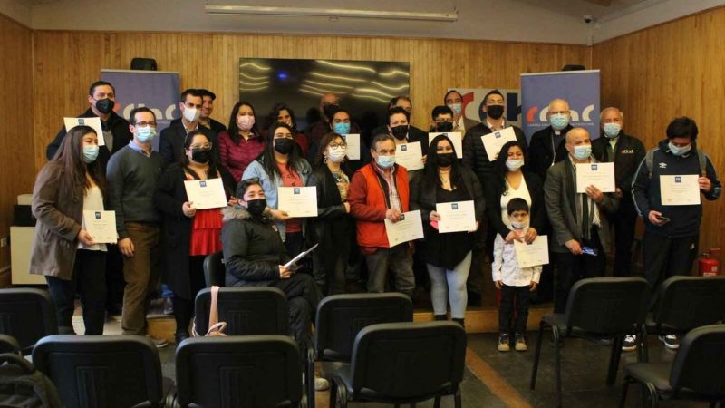 Camara Chilena de la Construcción capacitó a carpinteros de obra gruesa en Punta Arenas