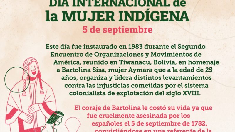Se conmemora hoy el Día Internacional de las Mujeres Indígenas