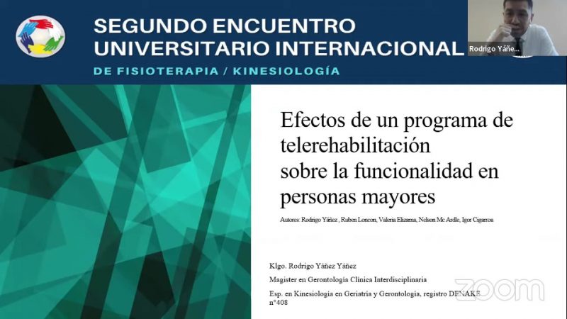 Con éxito se realizó el II Encuentro Universitario Internacional de Fisioterapia y Kinesiología en la Universidad de Magallanes