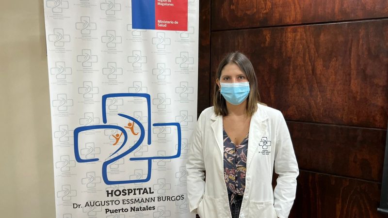 Hospital de Natales da la bienvenida a la médico radióloga que otorgará prestaciones en el Servicio de Imagenología