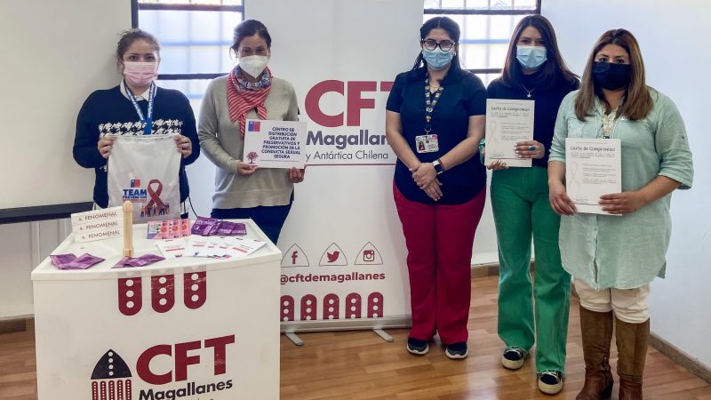 Sede en Porvenir del CFT de Magallanes se convirtió en punto de entrega de preservativos gratuitos