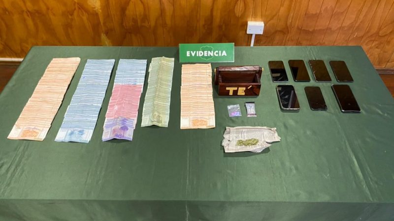 Carabineros detiene en Punta Arenas a traficante de drogas en pequeñas cantidades