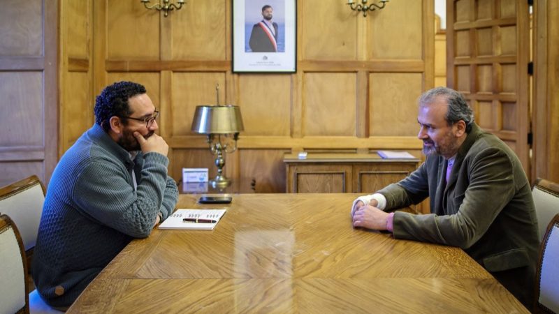 Subsecretario de Desarrollo Regional Nicolás Cataldo, se reúne con presidente de la Asociación de Gobernadores y Gobernadoras para continuar el trabajo por la descentralización